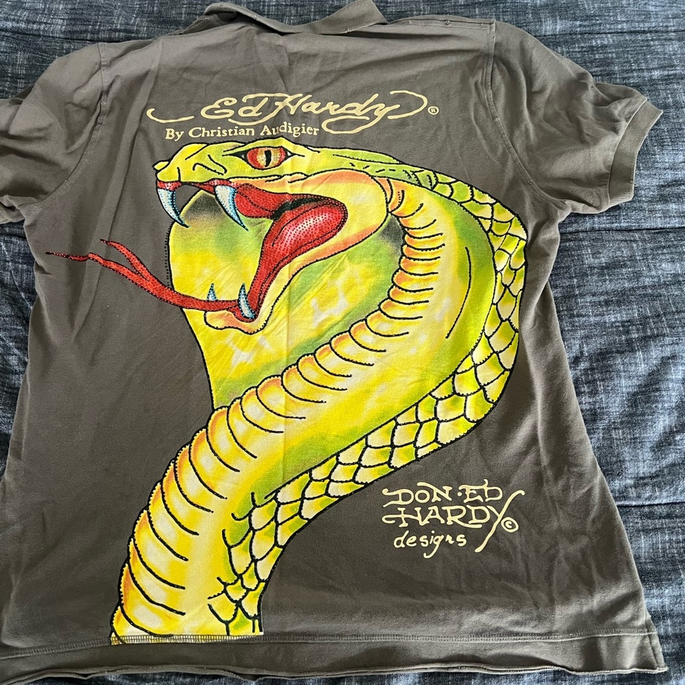 Ed Hardy polo shirt
